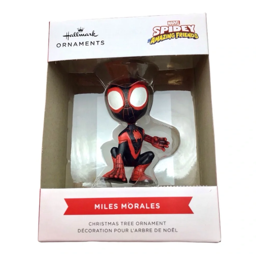 Hallmark Marvel Spidey Amazing Friends “Miles Morales” Christmas Ornament (NWT)